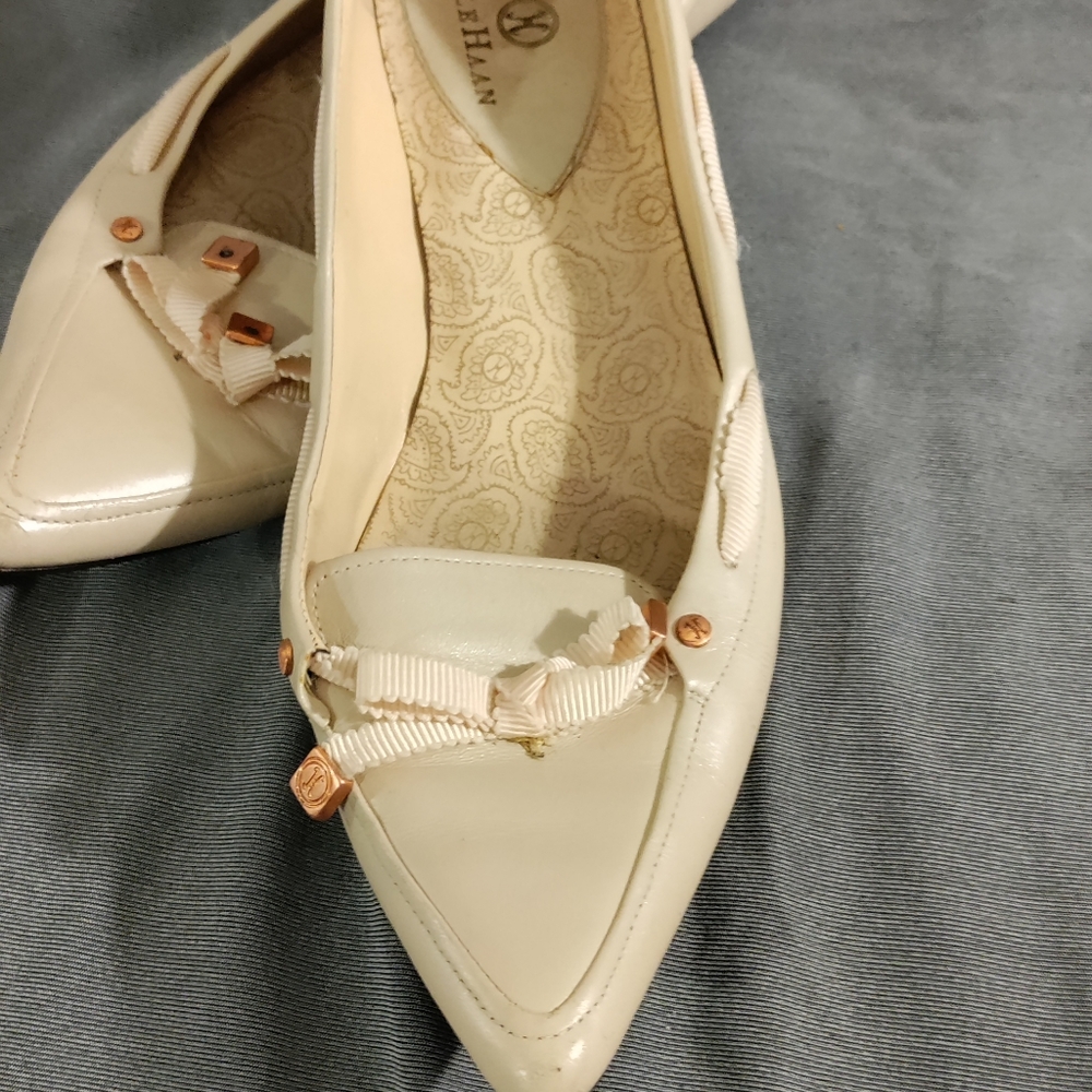 BEIGE Cole Haan Kitten Heels